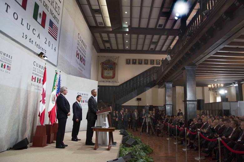 Rafael Moreno Valle asistió a la VII Cumbre de Líderes de América del Norte.