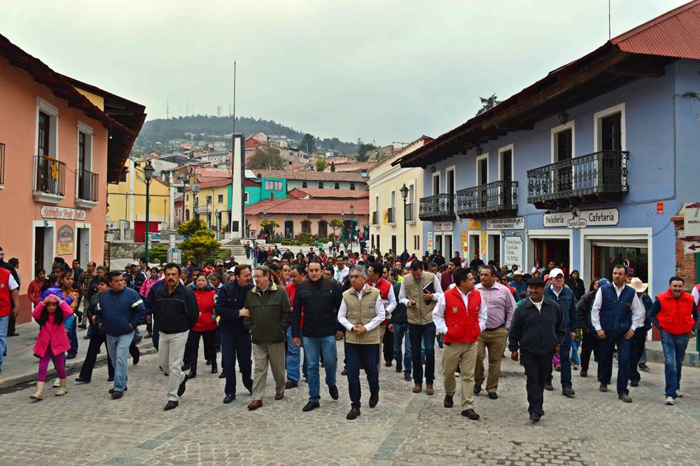 Durante el recorrido. 