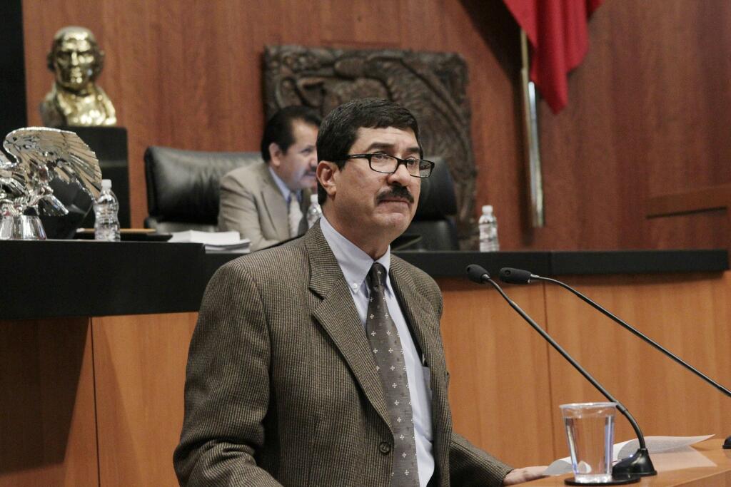 El senador del PAN, Javier Corral Jurado.
