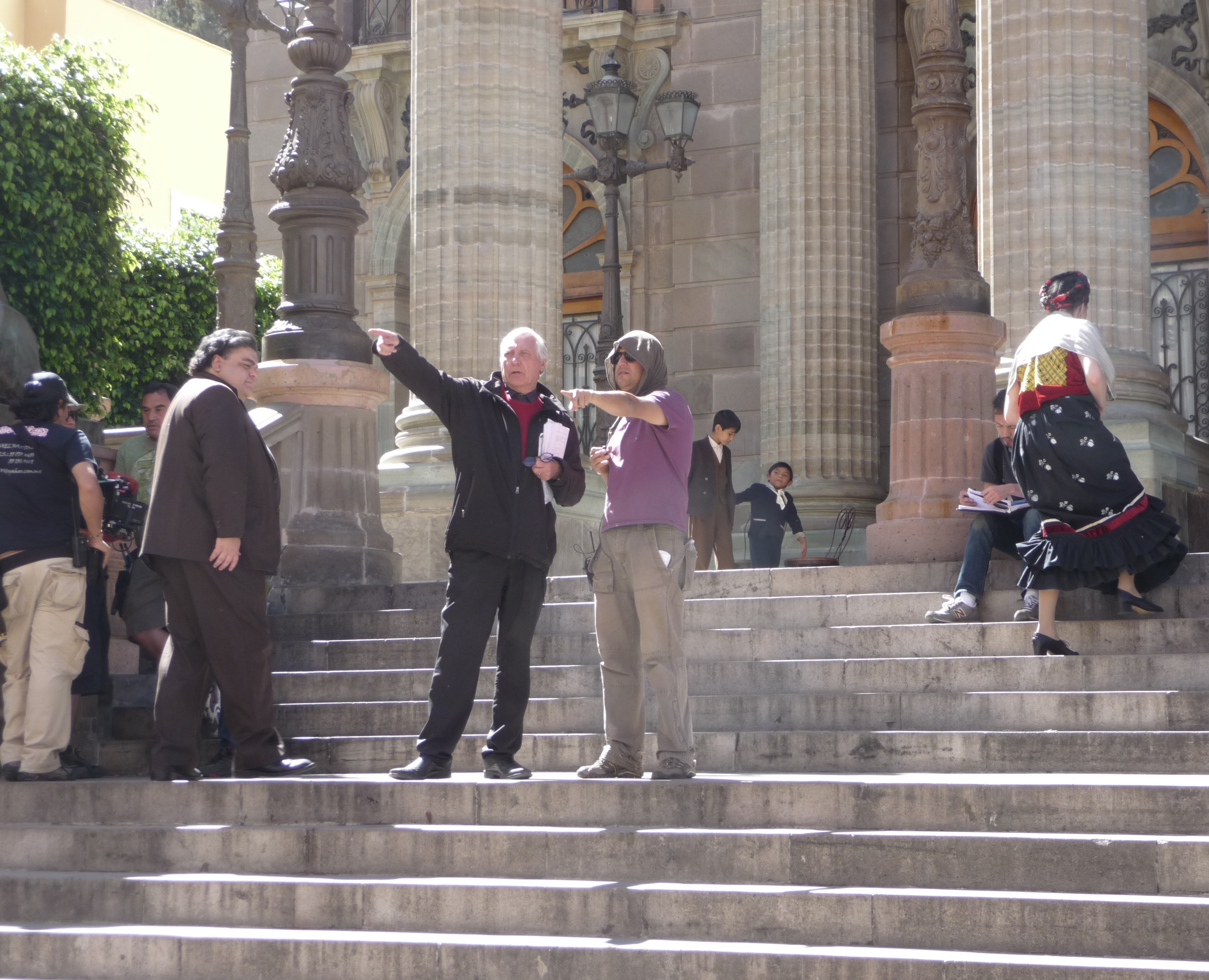 Peter Greenaway dirige el filme Einsenstein en Guanajuato. 