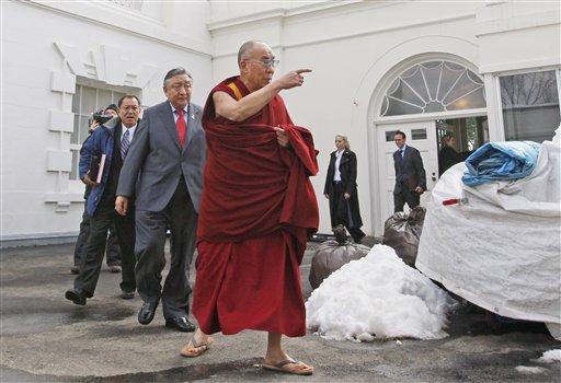 Este viernes el presidente de Estados Unidos y el Dalai Lama  se reunirán en la Casa Blanca