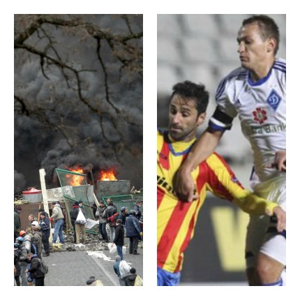 Violencia en Ucrania traslada partido de Kiev vs Valencia a Chipre