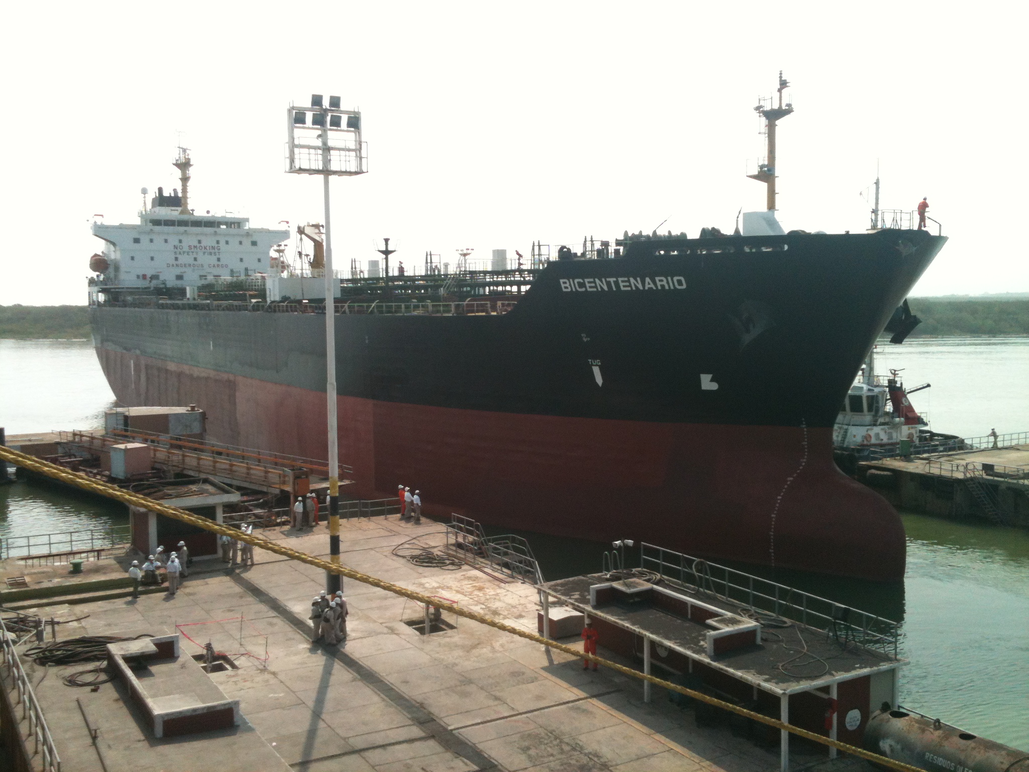 La flotilla de Pemex cuenta con 14 buque tanques. 