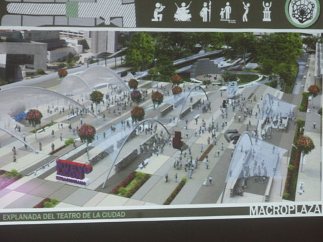 Una de las maquetas del proyecto.