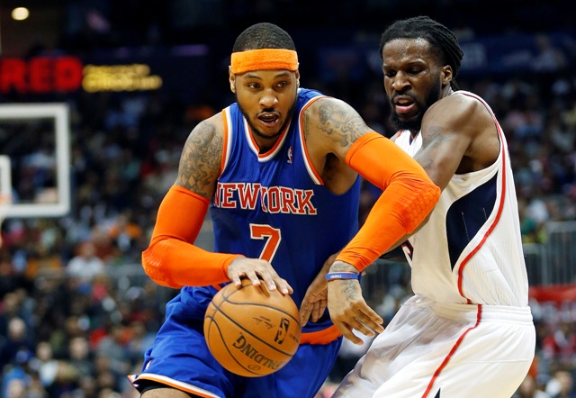 Carmelo Anthony y DeMarre Carroll