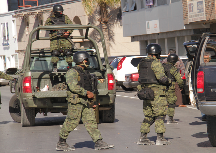 El Ejército es quien prende la alerta hacia todas las corporaciones.