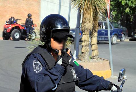 Policía de Saltillo.