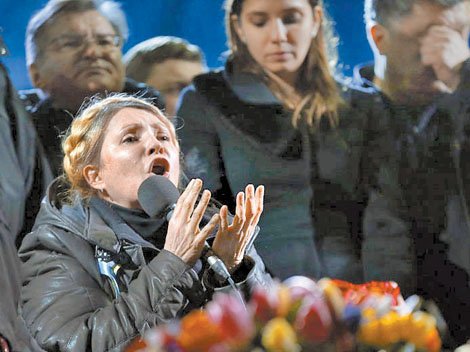 “Son unos héroes”, dijo la política a los 50 mil movilizados.