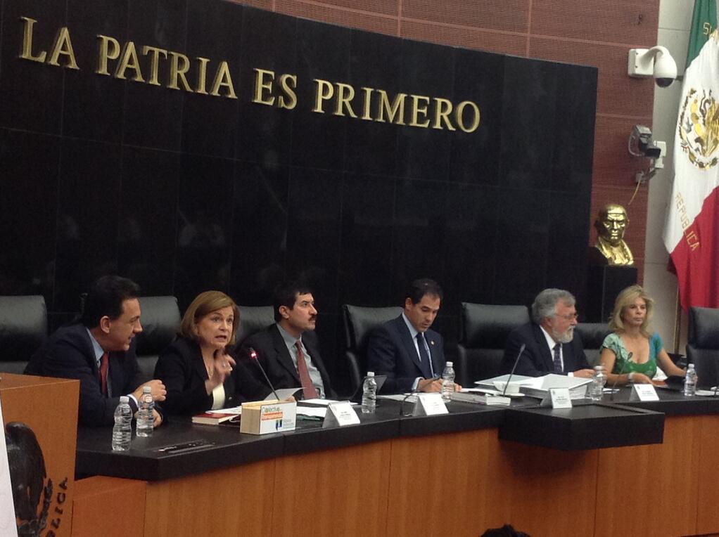 Comparecencia de comisionado del IFAI ante comisiones unidas del Senado.