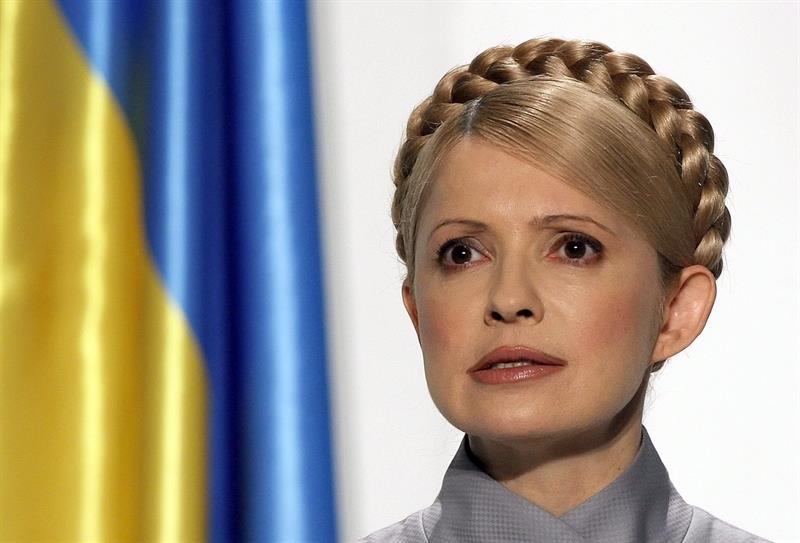 La ex primera ministra y líder opositora, Yulia Timoshenko, en una fotografía de archivo del 11 de marzo de 2010 