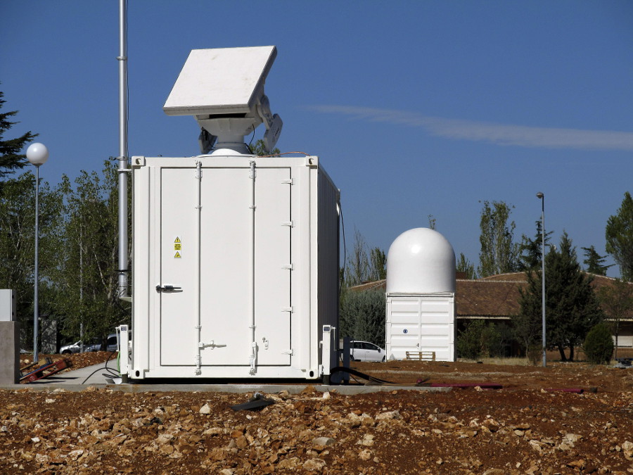 El radar está instalado en Santorcaz, a 30 kilómetros de Madrid.