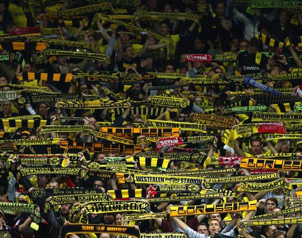 Fans del Dortmund