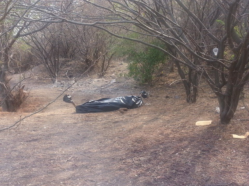 Los cuerpos fueron localizados en un paraje de la carretera Galeana-Tequesquitengo.