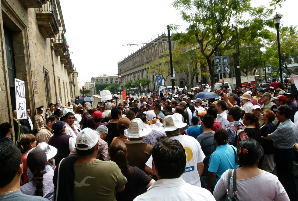 Protesta contra la Reforma Fiscal