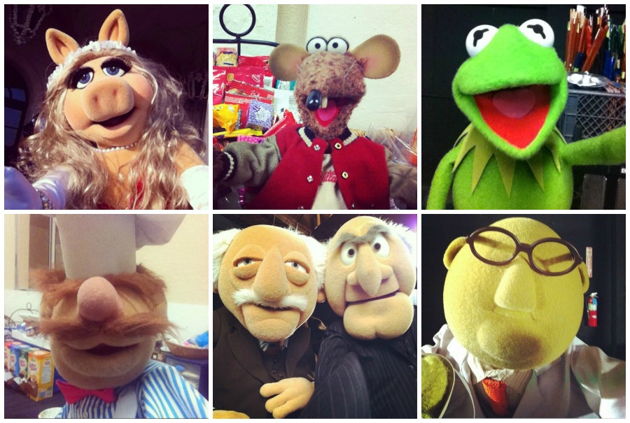 Algunos protagonistas se tomaron selfies.