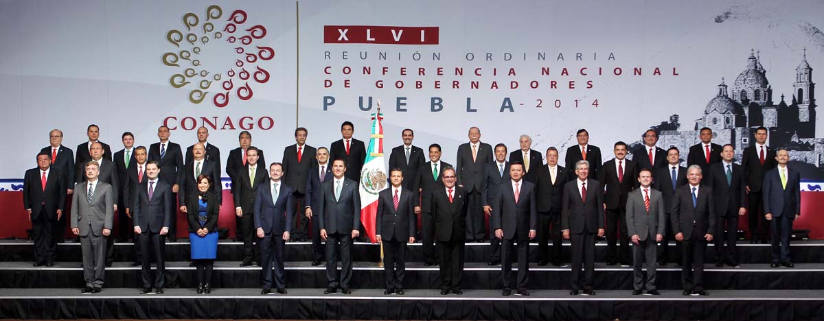 Foto oficial de la XLVI Reunión Plenaria de la Conago.