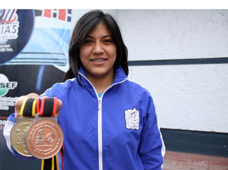 La judoca se integró a la selección nacional de judo bajo la supervisión y entrenamiento de la subcampeona olímpica Dayma Beltrán.