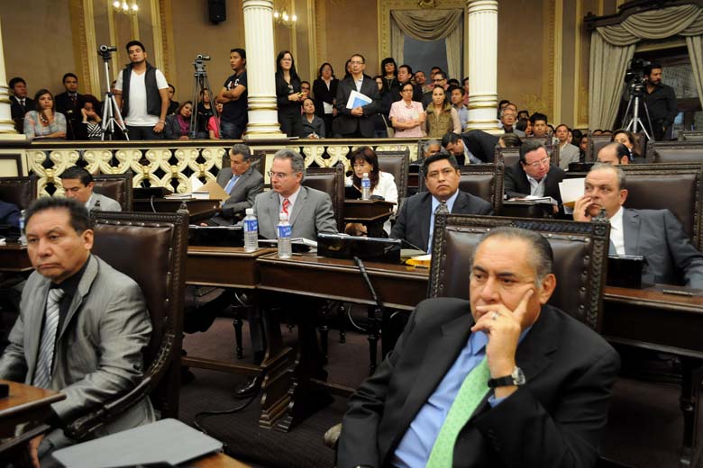 Diputados recibieron la comparecencia de funcionarios en el Congreso del Estado.