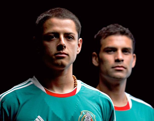 Javier Hernández y Rafael Márquez