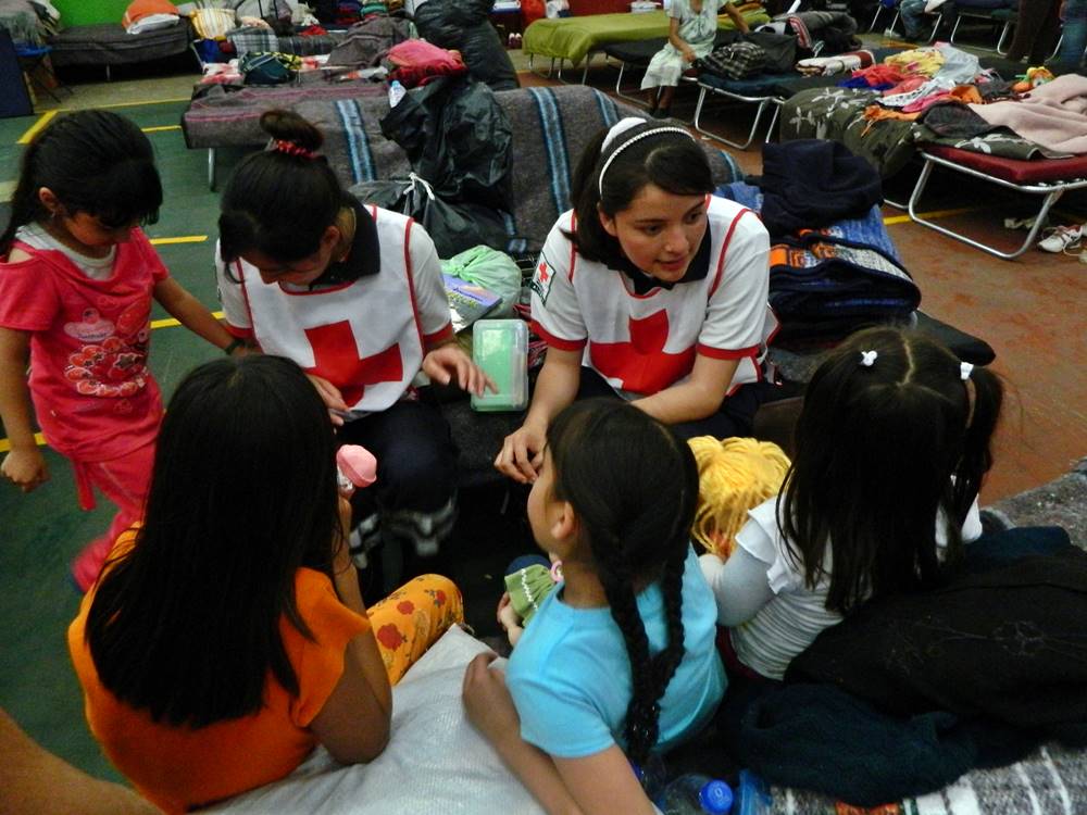 Llevan ayuda humanitaria. 