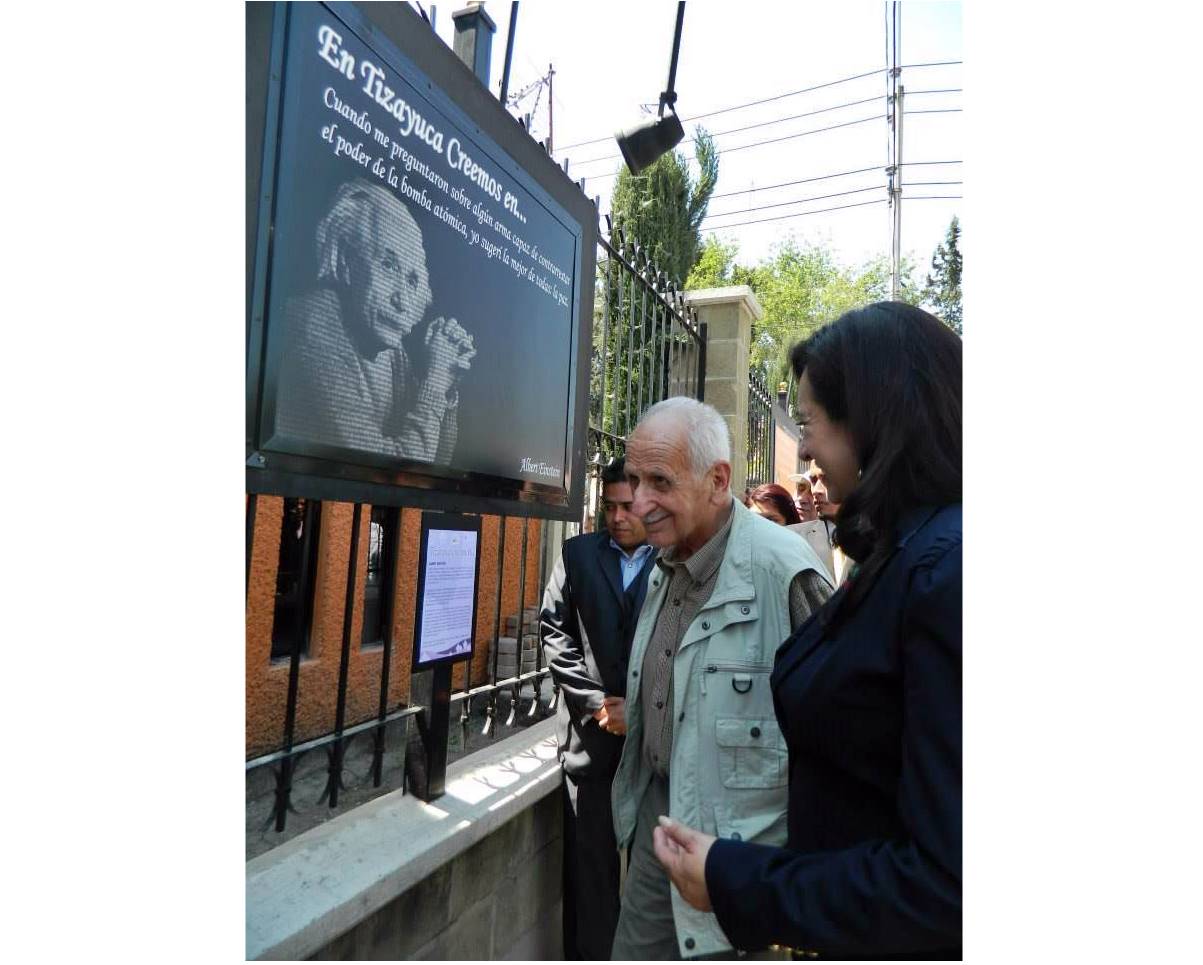 Bedrich Steiner, sobreviviente del Holocausto. 