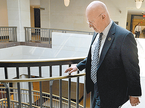 James Clapper, director de Inteligencia Nacional de EU.