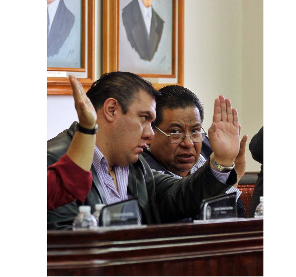 Raymundo Bautista Pichardo (derecha). 