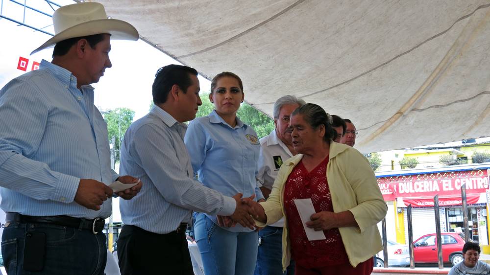 Los productores agradecieron el apoyo recibido. 