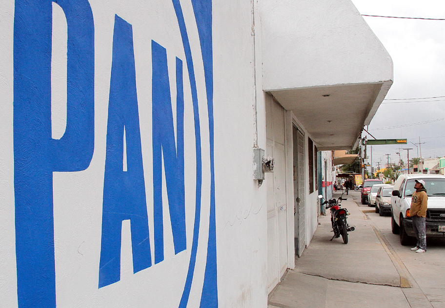 Oficinas del PAN en Torreón. 