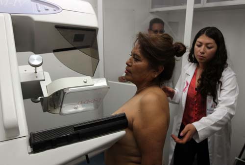 En 2012, la moratalidad por cáncer de mama entre las hidalguenses fue de casi 16 por cada mil. 