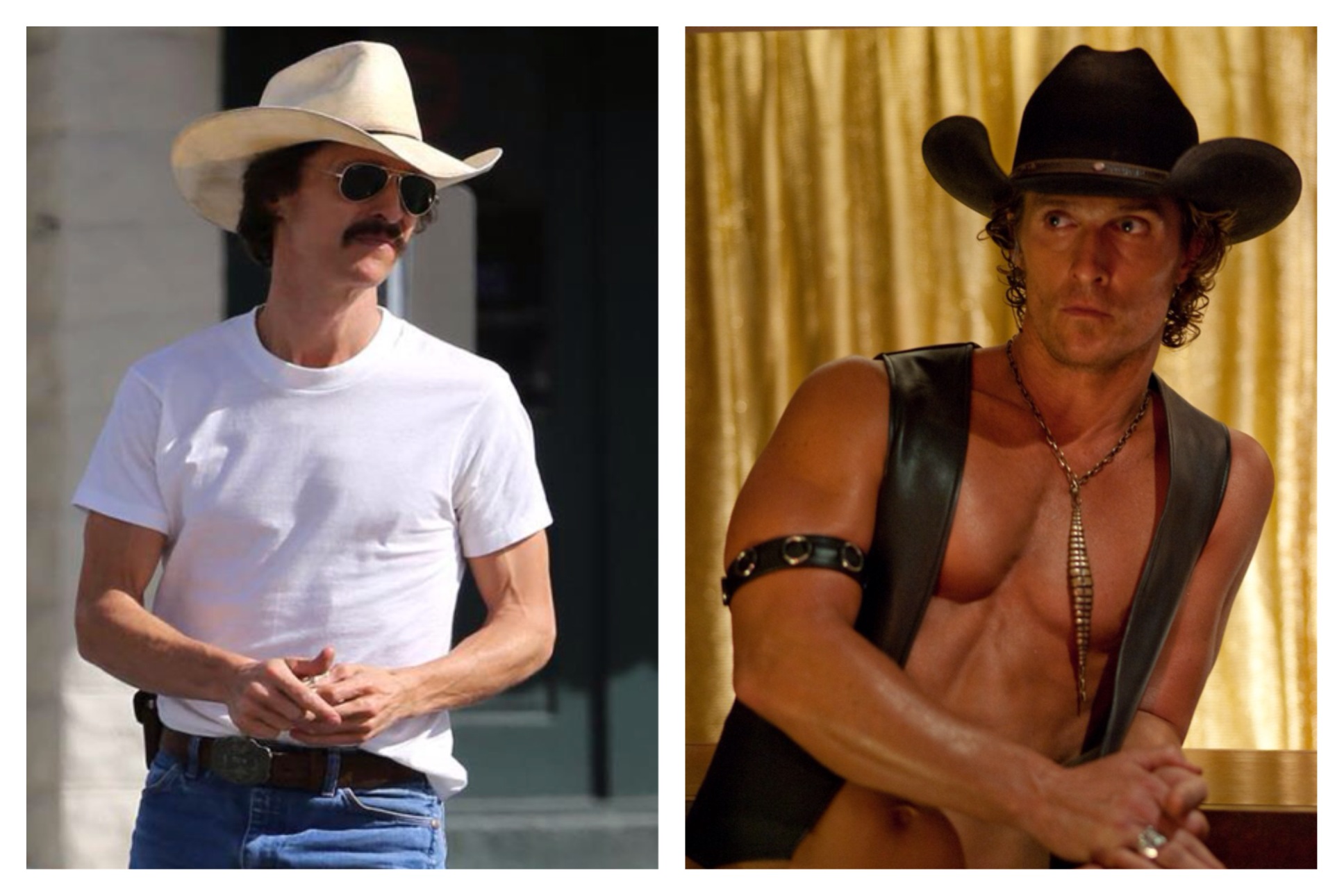 Matthew McConaughey bajó 23 kilos para el personaje.