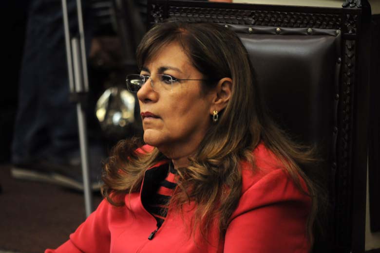 Silvia Tanús, diputada local por el PRI.