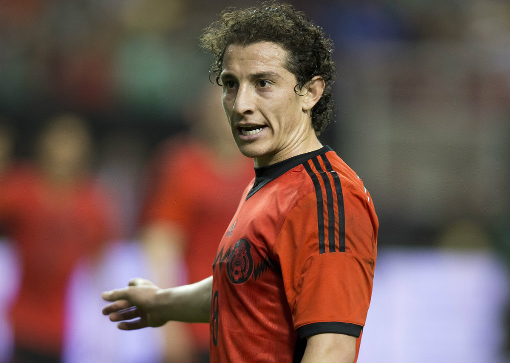 Andrés Guardado, jugador de la selección mexicana 