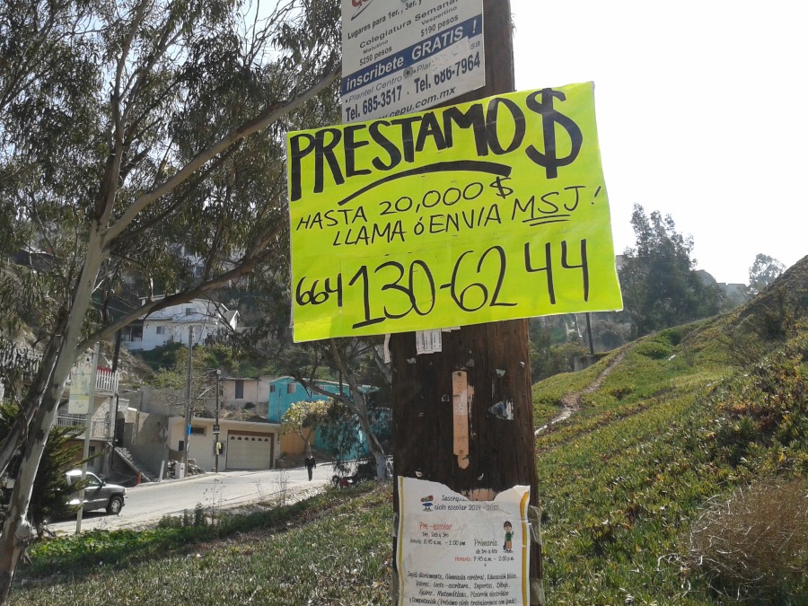 Anuncio de prestamos
