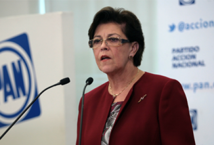 Cecilia Romero, presidenta nacional del PAN.