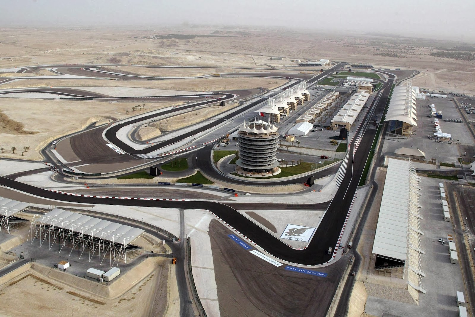 Circuito para el gran premio de Baréin