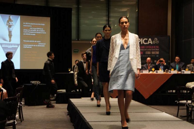 En el hotel Hilton de la Ciudad de México se dio un muestra de lo que veremos en "México es moda" en SAPICA