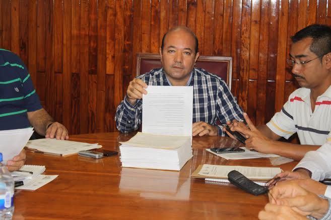 Manuel Cuan Delgado, presidente municipal de Pueblo Viejo.