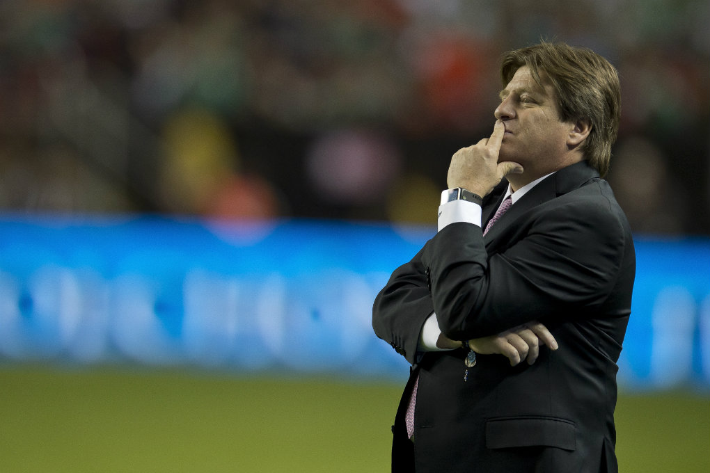 Miguel Herrera, técnico del Tri