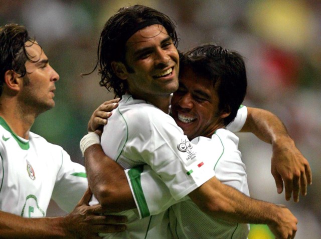 Rafael Márquez y Pavel Pardo 
