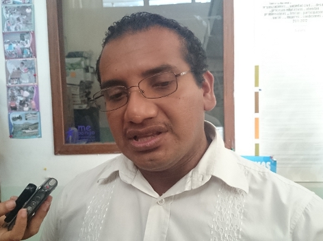 Vidulfo Rosales Sierra, abogado del Centro de Derechos Humanos de la Montaña (CDHM).