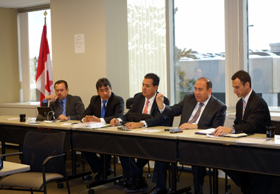 Delegación de Coahuila con la Canadian Manufacturers & Exporters.