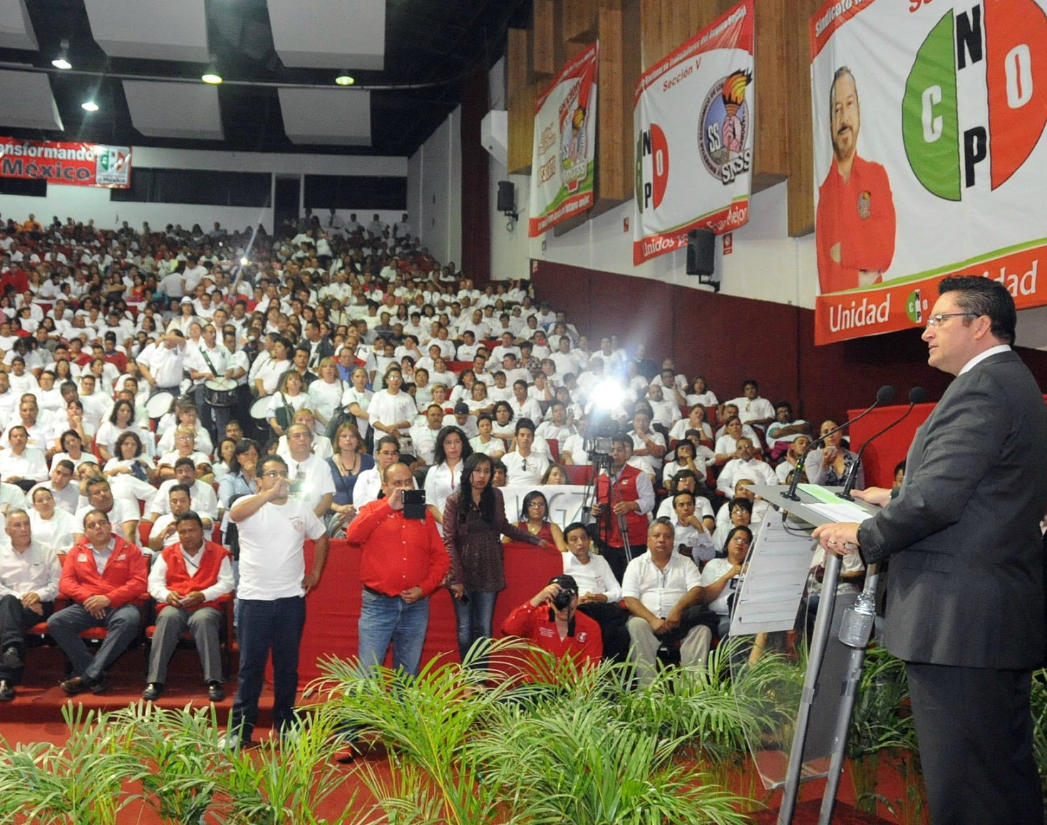 El evento del PRI Estado de México.