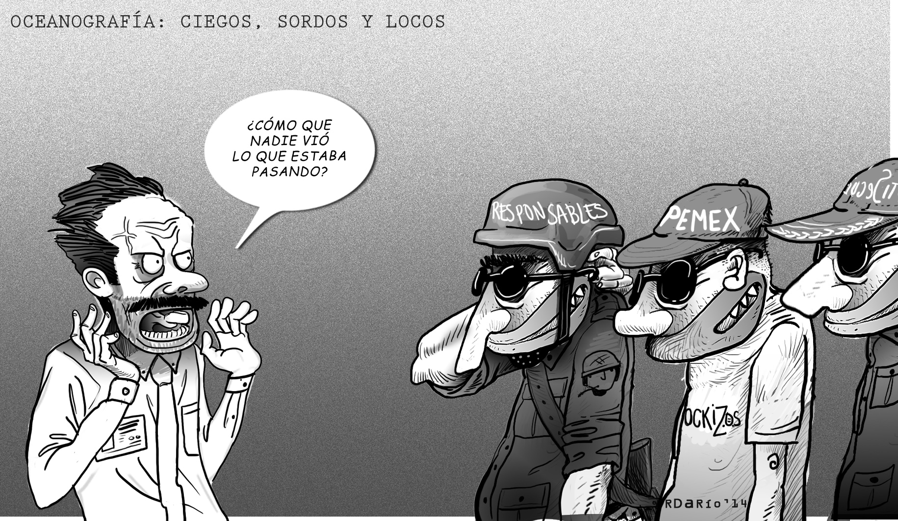 OCEANOGRAFÍA: CIEGOS, SORDOS Y LOCOS