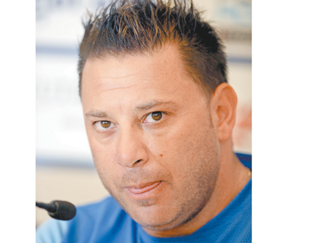 Antonio Mohamed, ayer en la conferencia de prensa
