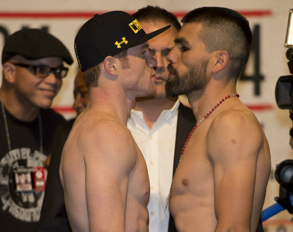 'Canelo' y 'Perro', listos para el pleito