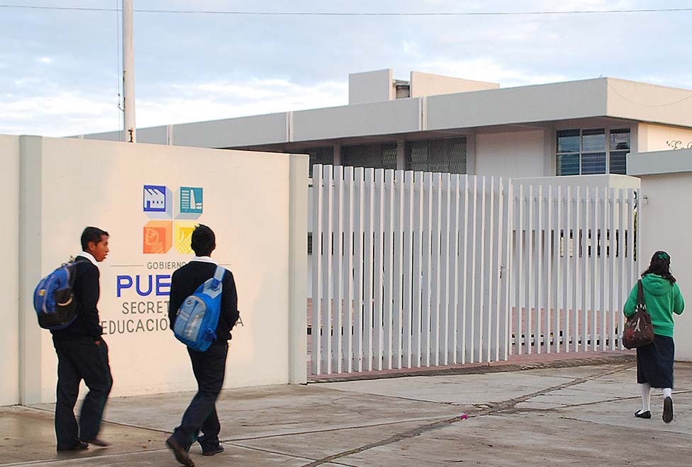 Conalep retira a sus practicantes de la secundaria Jorge L Tamayo.