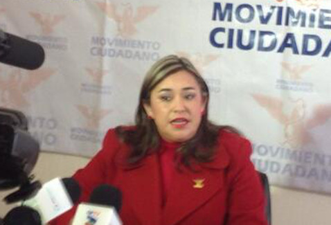 Martha Córdova, diputada de Movimiento Ciudadano.