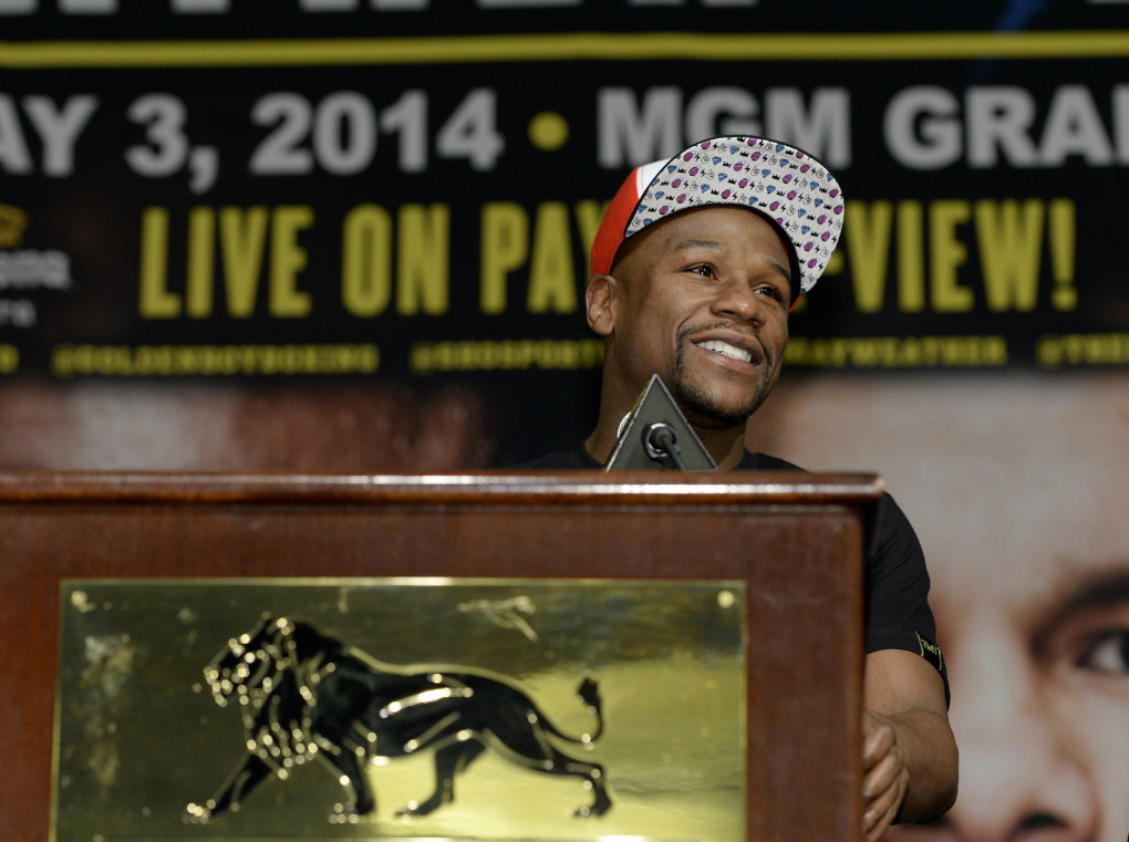 Floyd Mayweather Jr. eligió a Maidana 