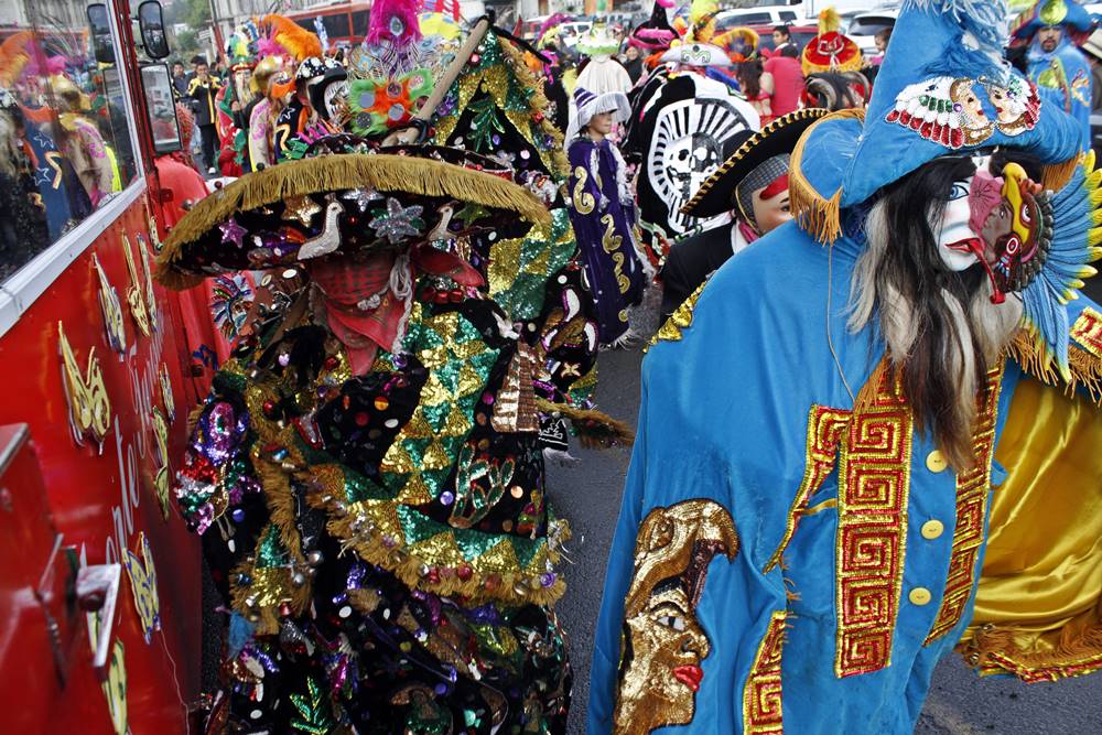 Es el fin del Carnaval de Real del Monte.